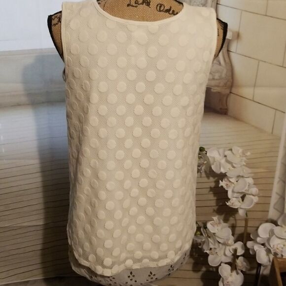 Valerie Steven Layered Mesh Top Size S - Picture 6 of 7